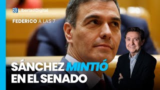 Federico a las 7 Sánchez conocía la visita de Delcy y mintió en el Senado [upl. by Einallem]