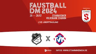 FAUSTBALL DM 2024  Viertelfinale 2 TV Brettorf  TV 1880 Käfertal [upl. by Auot]