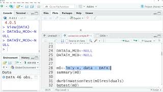 Econometría con R Corrección de autocorrelación [upl. by Salohci]