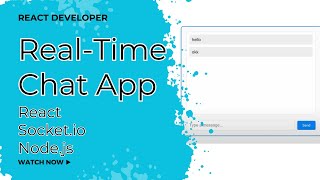 Building a RealTime Chat Application in React  StepbyStep Guide [upl. by Francesca]