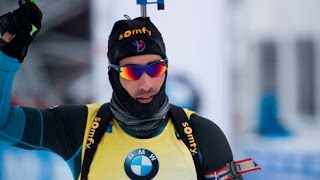 Martin Fourcade  Poursuite Oberhof 2017 [upl. by Courtnay552]