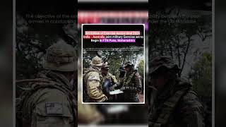 Austra Hind 2024 india Australia joint military Exercise at pune military armyexercise army news [upl. by Jessa]