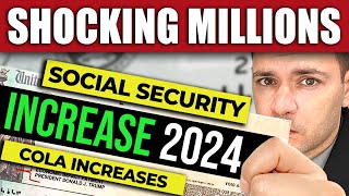 Social Security INCREASES… 2024 COLA Shocks Millions [upl. by Joerg732]