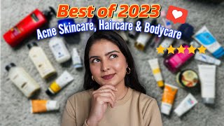 NotSponsored 2023 Favorites  Acne Skincare Body care Haircare  Kashika [upl. by Klement701]