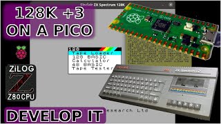 RPi Pico As A Sinclair ZX Spectrum 128K 3 [upl. by Lomaj]