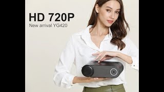 AAO YG420 Mini Projector [upl. by Artined532]