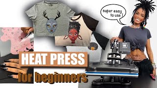 Vevor 5 in 1 Heat Press Review  BEGINNER FRIENDLY [upl. by Anne-Corinne883]