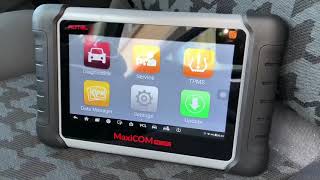 How to use Autel Maxicom MK808TS for maintenance DTC and Services overview OBD2 Maxcheck Audi A3S3 [upl. by Shrier]