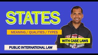 State  Meaning  Qualities  Types  Public International Law [upl. by Adnawad251]