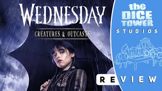 Wednesday Creatures amp Outcasts Review A Card Shedding Game For The Family The Addams Family [upl. by Mullen607]