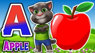 Abc Phonics Song with Three Words  A For Red Apple  ABC Alphabet Phonics Songs with kokotv3R [upl. by Edmea659]