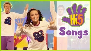 Hi5 Songs  Happy Monster Dance amp More Kids Songs  Hi5 Season 11 Songs of the Week [upl. by Forland]