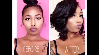 How I Slay Start To Finish  Lavy Hair Update  Affordable Lace Front Bob [upl. by Finbar]