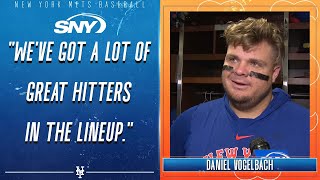 Daniel Vogelbach talks grand slam Pete Alonso power and Mets win  SNY [upl. by Cordier7]