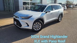 2023 Grand Highlander XLE with Pano Roof Non Hybrid [upl. by Hamian124]