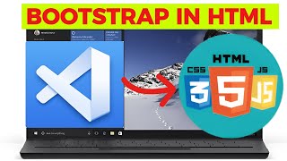 How to Use Bootstrap in HTML and CSS 2024 Simple Guide [upl. by Leuqram]