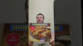 hungryman Mexican style TV dinner review [upl. by Harmaning93]