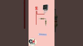 alarm circuit wiring Connection diagram electronic electrical shorts [upl. by Paradies]