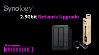 Synology DS224 25Gbit Netzwerk Upgrade [upl. by Aaberg]