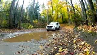 2011 Ford Escape Offroad in Kawartha Highlands Provincial Park [upl. by Jenesia]