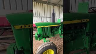 Beautiful John Deere 2020 restoration tractor johndeere 2020 restoration [upl. by Sitoiyanap121]