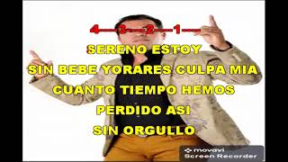 Onil Sánchez sereno karaoke [upl. by Aihsenor]