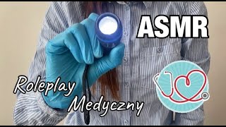 ASMR po polsku  Badanie wzroku  Roleplay Okulista  Szept  Light Triggers [upl. by Tebasile]