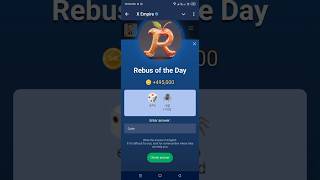 Rebus of the day Rebus of the day September  airdrop  new airdrop today [upl. by Hedges]