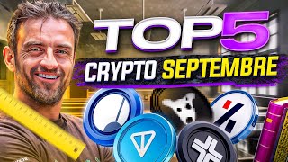 🚨 TOP 5 CRYPTO SEPTEMBRE 2024 🔥 [upl. by Harwell]