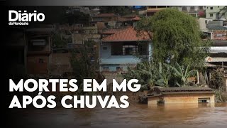 Chuvas provocam mais dez mortes em Minas Gerais em 24 horas [upl. by Aicitel537]