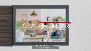 Gealan Linear  okno PVC z wyglądem ALU  ekologiczne okna pcv przypominające aluminium [upl. by Suoivatra]