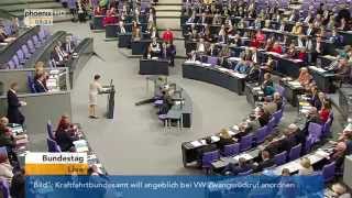 Bundestag Sahra Wagenknecht zur europäischen Asylpolitik am 15102015 [upl. by Enelad]