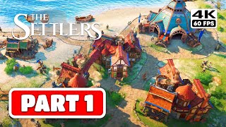 THE SETTLERS NEW ALLIES  Part 1 4K 60FPS PC ULTRA  No Commentary FULL GAME [upl. by Attenov]