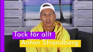 Här lämnar Anton Strandberg I Love Island Sverige 2018 [upl. by Yeltneb]