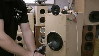 DIY speakers Visaton BG 20 fullrange speaker no tweeter dome  tweeter SC 10 N [upl. by Ettenyar]