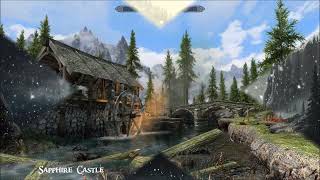 Sapphire Castle  Skyrim Special Edition House Mod [upl. by Wendt]