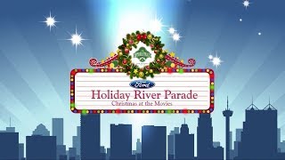 Ford Holiday River Parade 2017  San Antonio [upl. by Katzen]