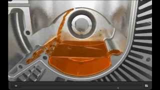 Engine Oil Animation [upl. by Lucienne]