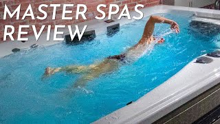 MASTER SPAS REVIEW Triathlon Tarens Challenger H2X 15d swim spa [upl. by Corwin]