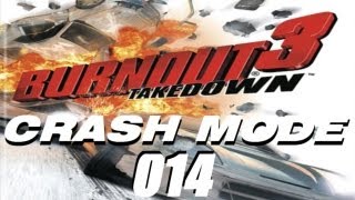 Burnout 3 Takedown Gold Medal Crash Mode 014  Jack Knife City [upl. by Reidid822]