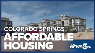 New affordable housing complex opens in northern Colorado Springs [upl. by Llerrem566]