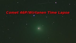 Comet 46PWirtanen Time Lapse [upl. by Alleunamme]