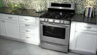 FRIGIDAIRE gas ranges FGGS3075KW Frigidaire professional appliances [upl. by Ihsorih23]