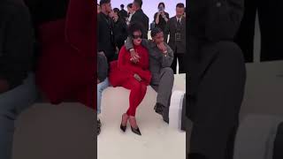 Rihanna and Asap rocky at moncler fashion viralvideo love music spotify [upl. by Shepley]