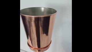 Cubitera para 2 botellas con soporte cobre copper kitchen utensiliosdecocina decoration [upl. by Livingstone]