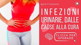 Infezioni urinarie dalle cause alle cure [upl. by Seuqcaj]