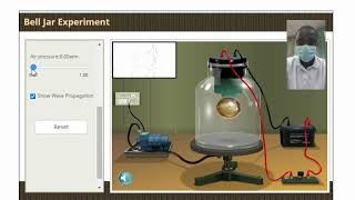 Bell Jar Experiment Virtual Simulation  Science Experiment [upl. by Esinnej]