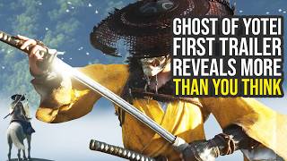 Ghost Of Yotei Trailer Reveals Way More Than You Think Ghost Of Tsushima 2 [upl. by Ettenajna779]