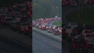 Tracking Hurricane Milton  Traffic in Orlando on I75 as resident evacuate ahead of storm [upl. by Tirrell]