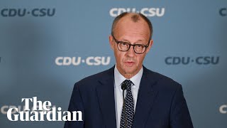 CDU leader urges Scholz to pose vote of confidence after German coalition collapses [upl. by Kristian]